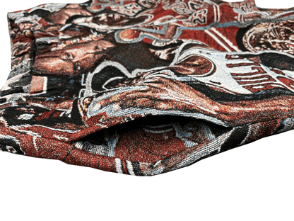 NEW MJ COLLECTION TAPESTRY SHORTS - RDMCLOTHINGART