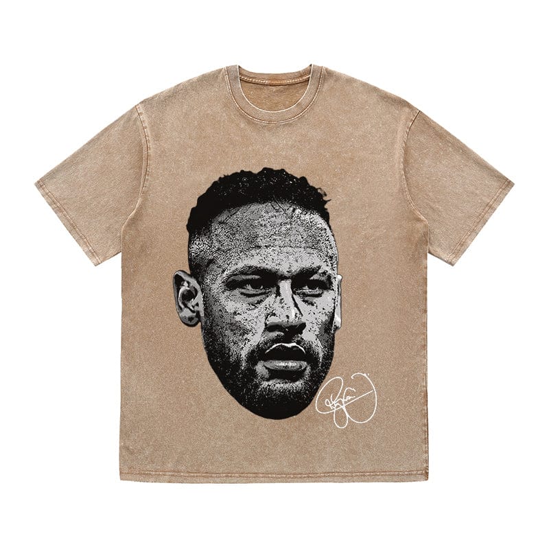 RDMCLOTHINGART tapestry hoodie NEYMAR HEAVY COTTON TEES-9611