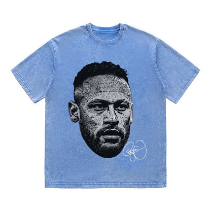 RDMCLOTHINGART tapestry hoodie NEYMAR HEAVY COTTON TEES-9611