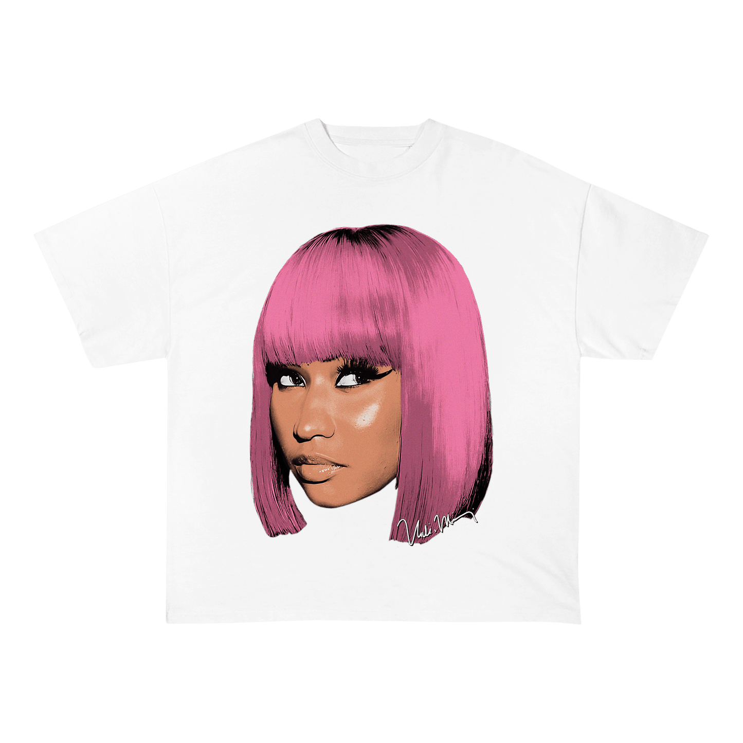 NICKIMINAJ HEAVY WEIGHT COTTON TEE-8037 - RDMCLOTHINGART
