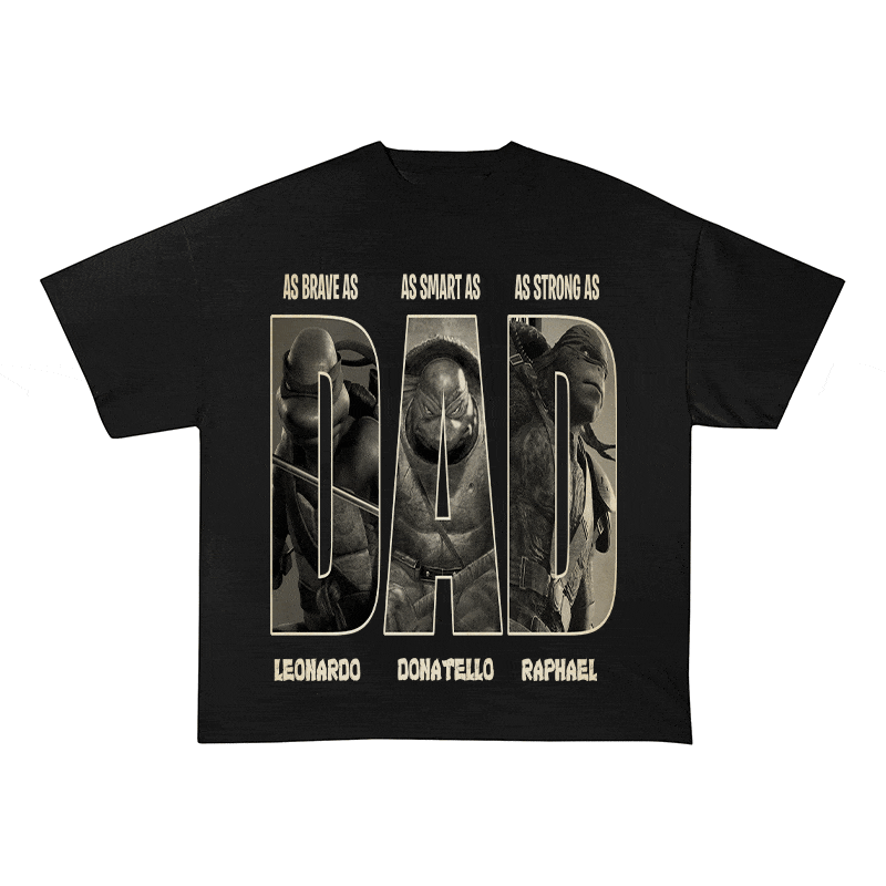 RDMCLOTHINGART tapestry hoodie NINJA TURTLES HEAVY WEIGHT COTTON TEE-8812