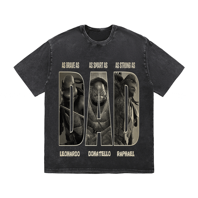 RDMCLOTHINGART tapestry hoodie NINJA TURTLES HEAVY WEIGHT COTTON TEE-8812