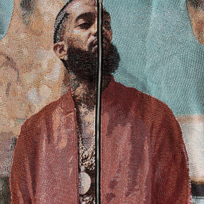 RDMCLOTHINGART tapestry hoodie NIPSEY V3 TAPESTRY JACKET