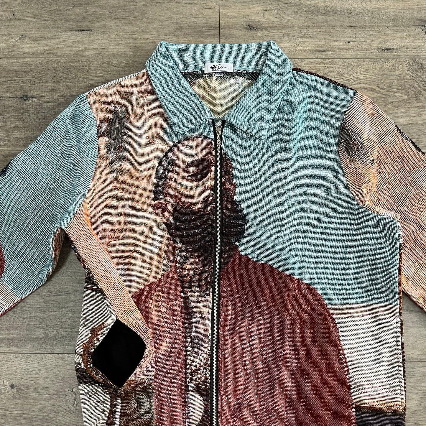 RDMCLOTHINGART tapestry hoodie NIPSEY V3 TAPESTRY JACKET