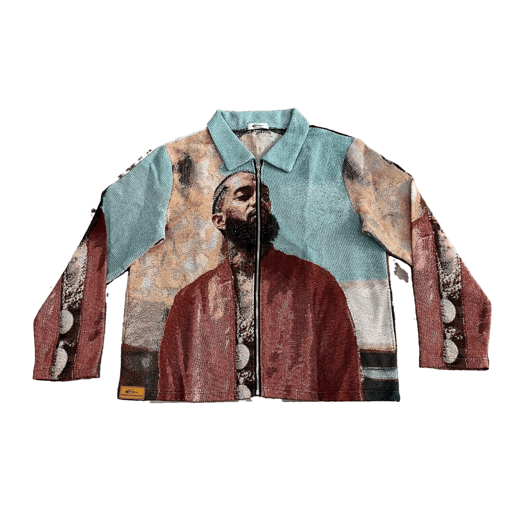 RDMCLOTHINGART tapestry hoodie NIPSEY V3 TAPESTRY JACKET