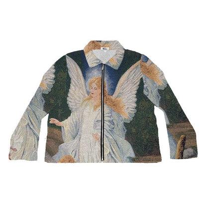 RDMCLOTHINGART tapestry hoodie NONAME 1 OF 1 ANGELIC TAPESTRY JACKET