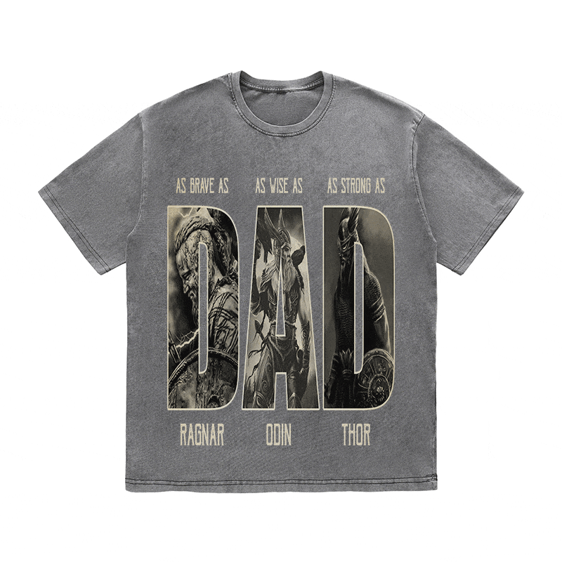 RDMCLOTHINGART tapestry hoodie NORSE MYTHOLOGY HEAVY WEIGHT COTTON TEE-8813