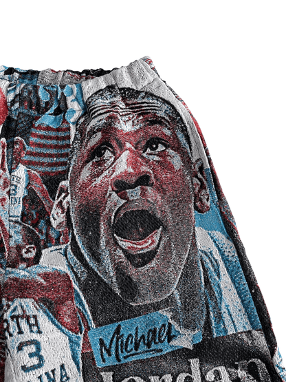 NORTHCAROLINA TAPESTRY SHORTS - RDMCLOTHINGART