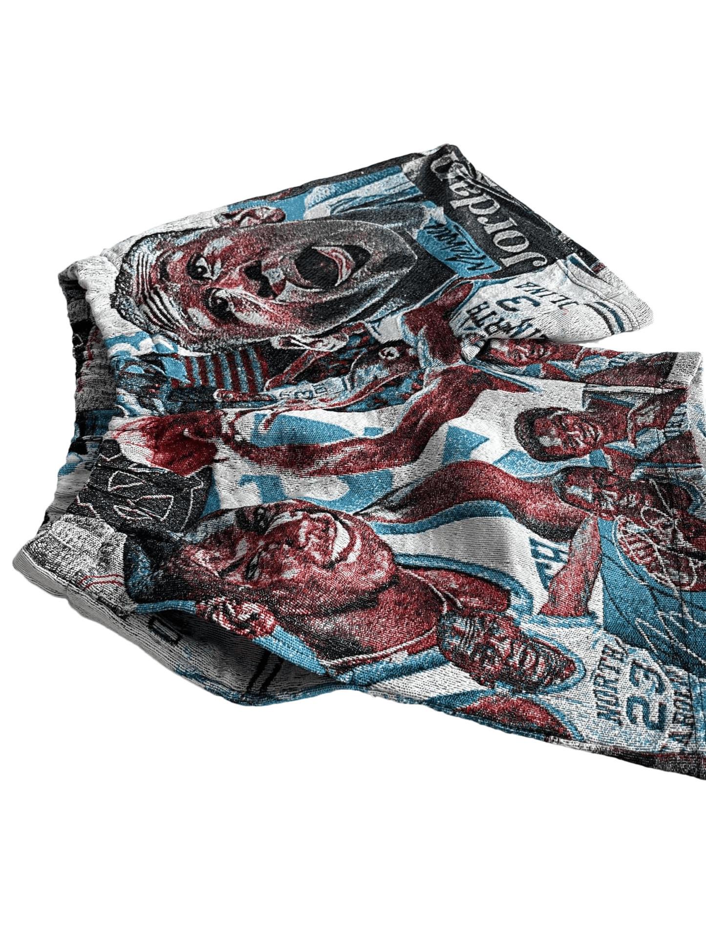 NORTHCAROLINA TAPESTRY SHORTS - RDMCLOTHINGART