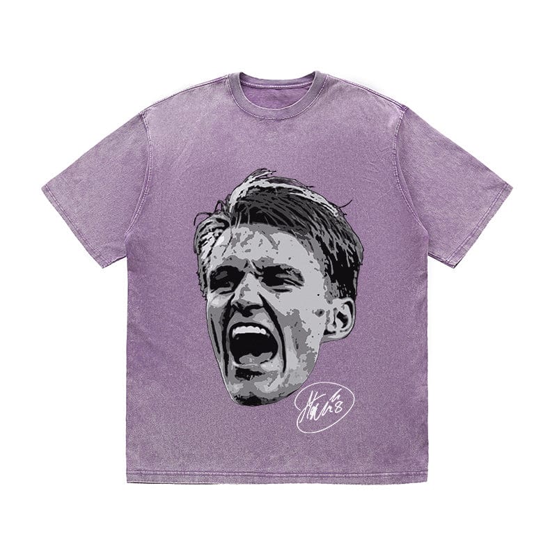 RDMCLOTHINGART tapestry hoodie ODEGAARD HEAVY COTTON TEES-9612