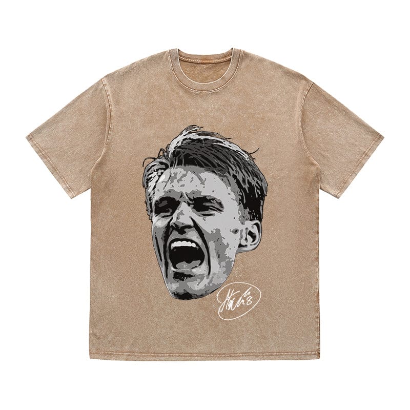 RDMCLOTHINGART tapestry hoodie ODEGAARD HEAVY COTTON TEES-9612