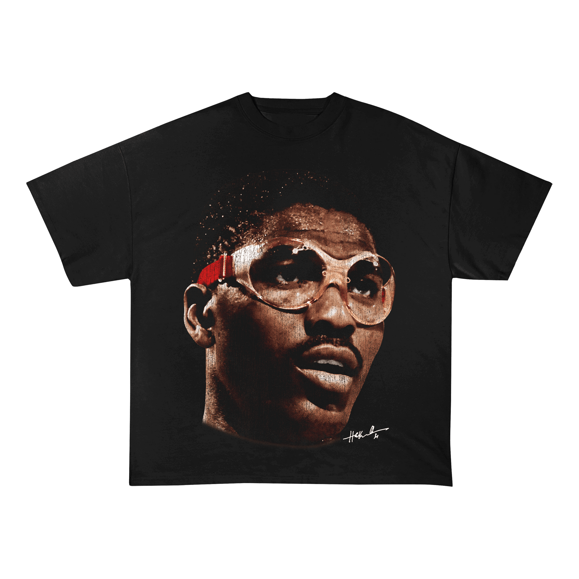 OLAJUWON HEAVY WEIGHT COTTON TEE-8093 - RDMCLOTHINGART