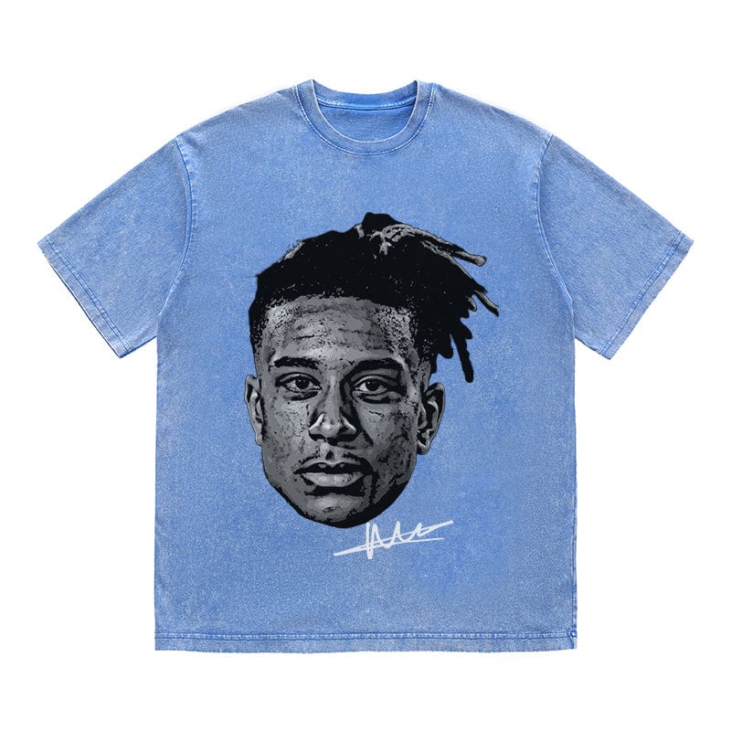 RDMCLOTHINGART tapestry hoodie OLISE HEAVY COTTON TEES-9613