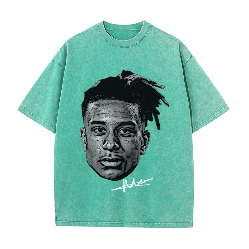 RDMCLOTHINGART tapestry hoodie OLISE HEAVY COTTON TEES-9613