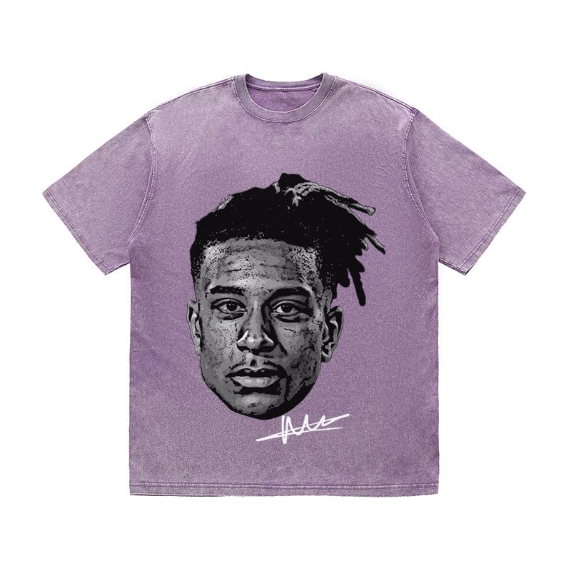 RDMCLOTHINGART tapestry hoodie OLISE HEAVY COTTON TEES-9613