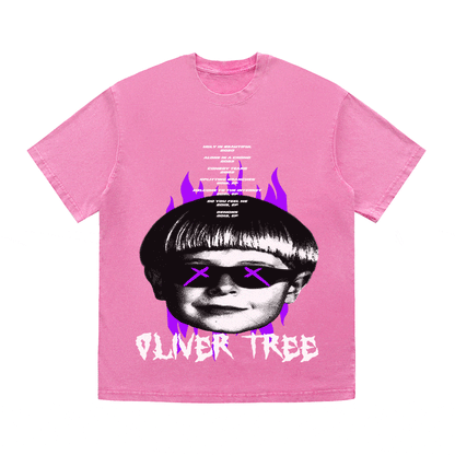 RDMCLOTHINGART tapestry hoodie OLIVER TREE HEAVY WEIGHT COTTON TEE-8890