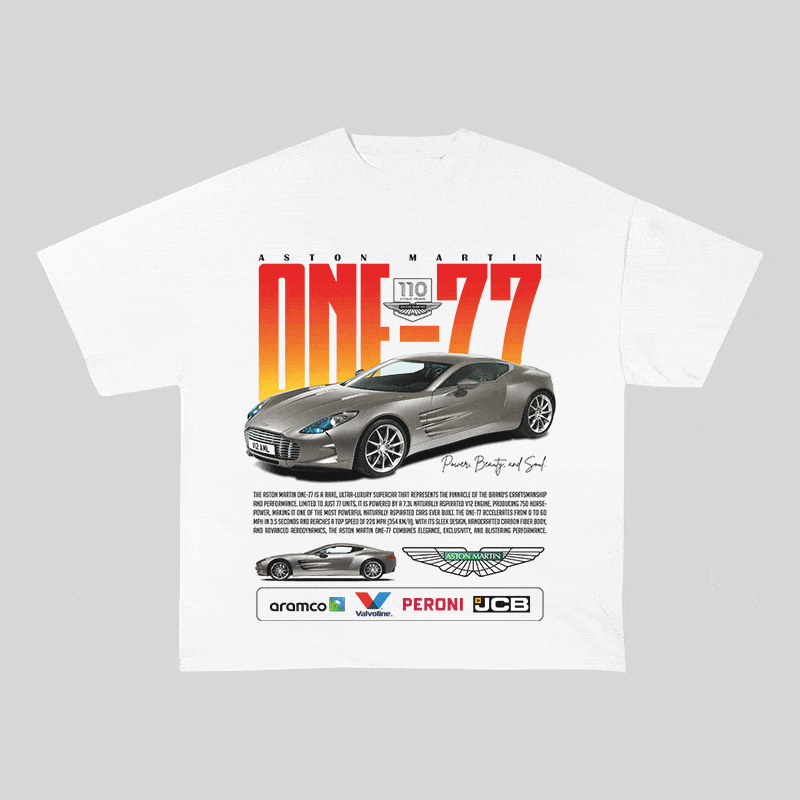 RDMCLOTHINGART tapestry hoodie ONE 77 HEAVY WEIGHT COTTON TEE-8834