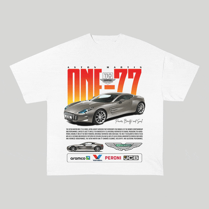 RDMCLOTHINGART tapestry hoodie ONE 77 HEAVY WEIGHT COTTON TEE-8834