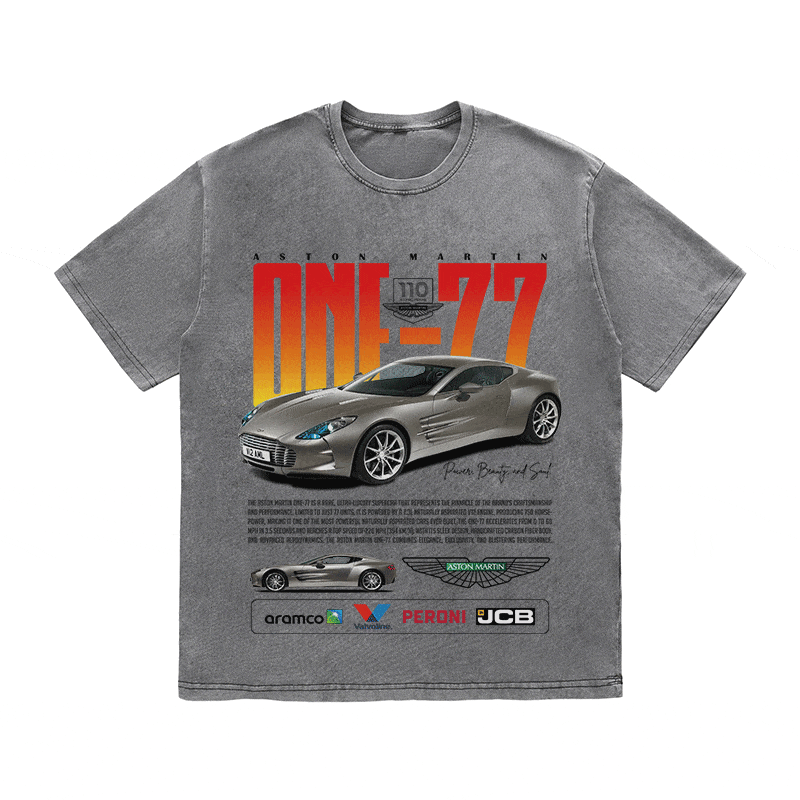 RDMCLOTHINGART tapestry hoodie ONE 77 HEAVY WEIGHT COTTON TEE-8834