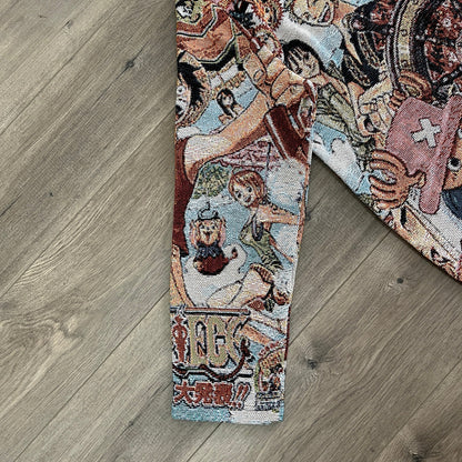 ONE PIECE V2 TAPESTRY HOODIE - RDMCLOTHINGART