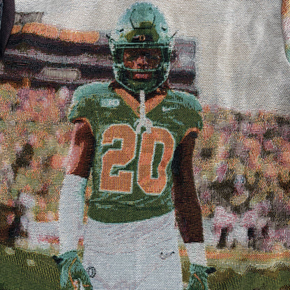 RDMCLOTHINGART tapestry hoodie OREGON TAPESTRY HOODIE