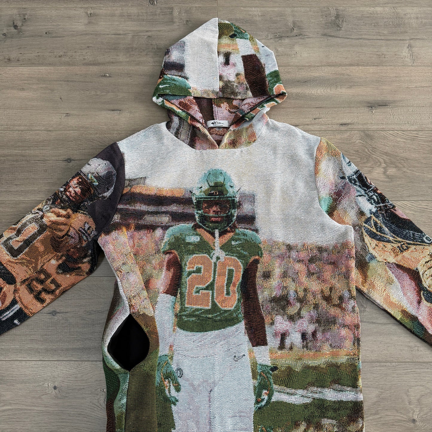 RDMCLOTHINGART tapestry hoodie OREGON TAPESTRY HOODIE