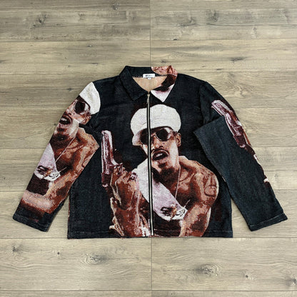 RDMCLOTHINGART tapestry hoodie OUTKAST TAPESTRY JACKET