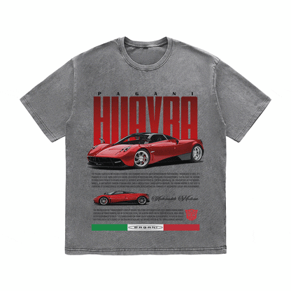 RDMCLOTHINGART tapestry hoodie PAGANI HUAYRA HEAVY WEIGHT COTTON TEE-8836