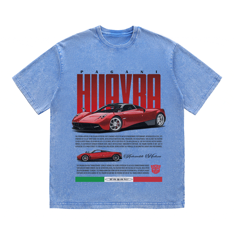 RDMCLOTHINGART tapestry hoodie PAGANI HUAYRA HEAVY WEIGHT COTTON TEE-8836