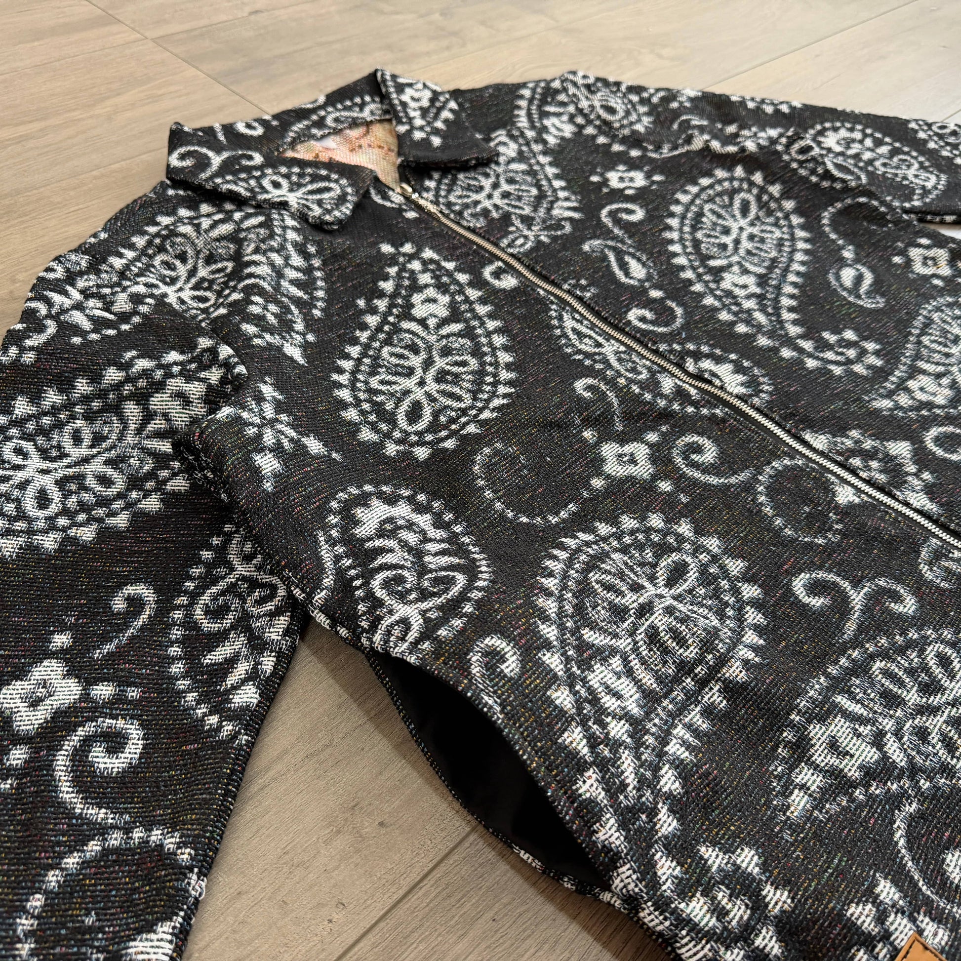 RDMCLOTHINGART tapestry hoodie PAISLEY TAPESTRY JACKET