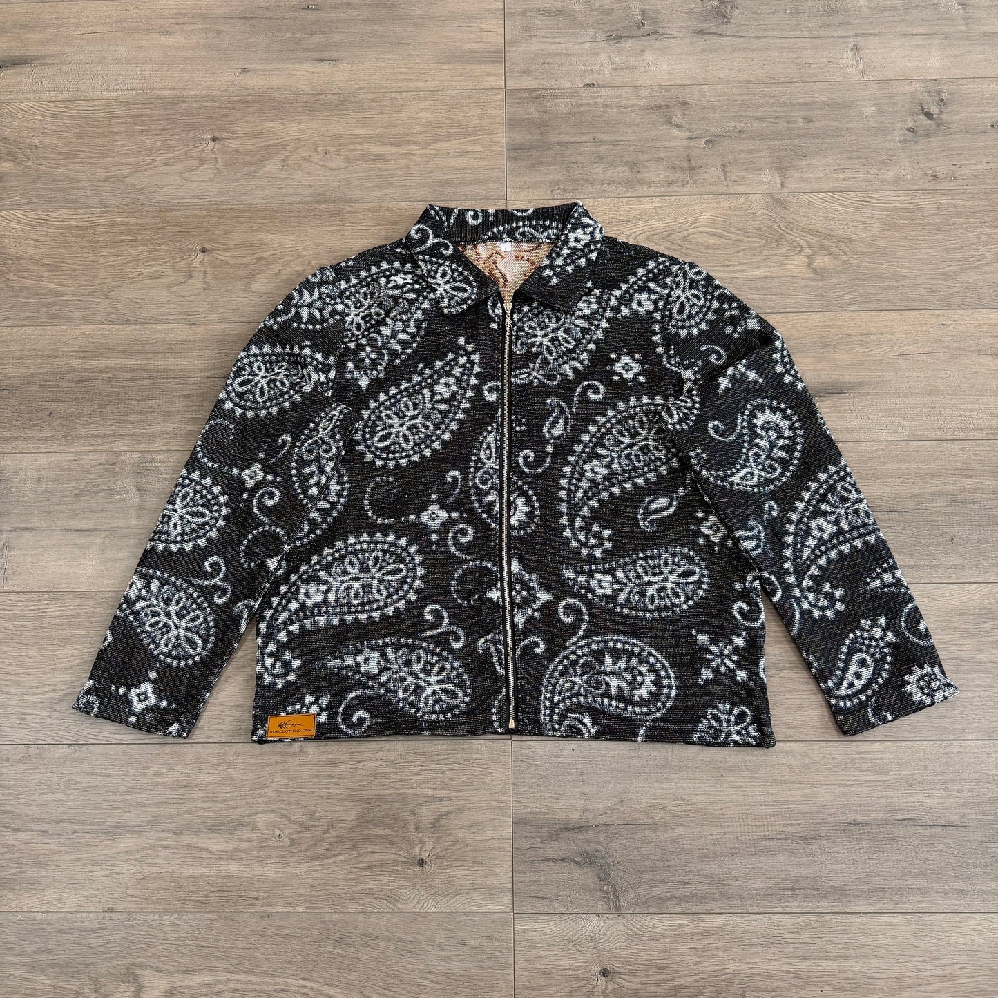 RDMCLOTHINGART tapestry hoodie PAISLEY TAPESTRY JACKET