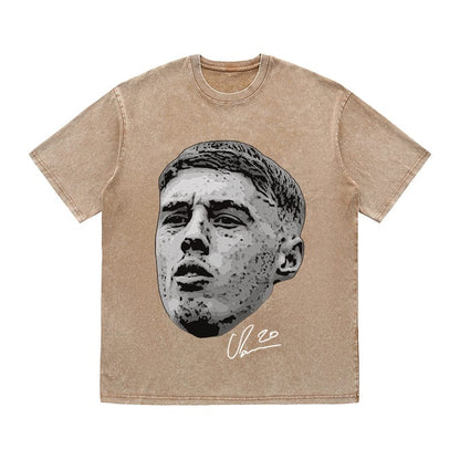 RDMCLOTHINGART tapestry hoodie PALMER HEAVY COTTON TEES-9617