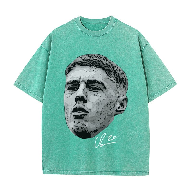 RDMCLOTHINGART tapestry hoodie PALMER HEAVY COTTON TEES-9617