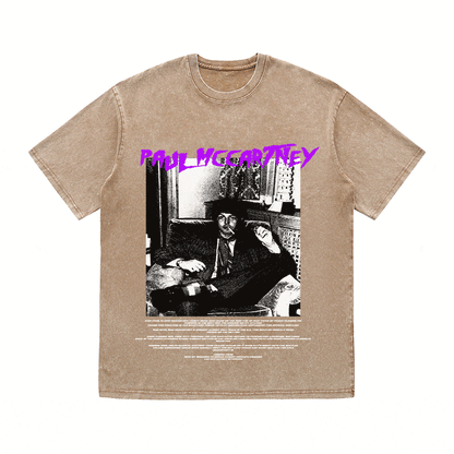 RDMCLOTHINGART tapestry hoodie PAUL MCCARTNEY HEAVY WEIGHT COTTON TEE-8944