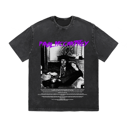 RDMCLOTHINGART tapestry hoodie PAUL MCCARTNEY HEAVY WEIGHT COTTON TEE-8944