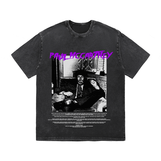 RDMCLOTHINGART tapestry hoodie PAUL MCCARTNEY HEAVY WEIGHT COTTON TEE-8944