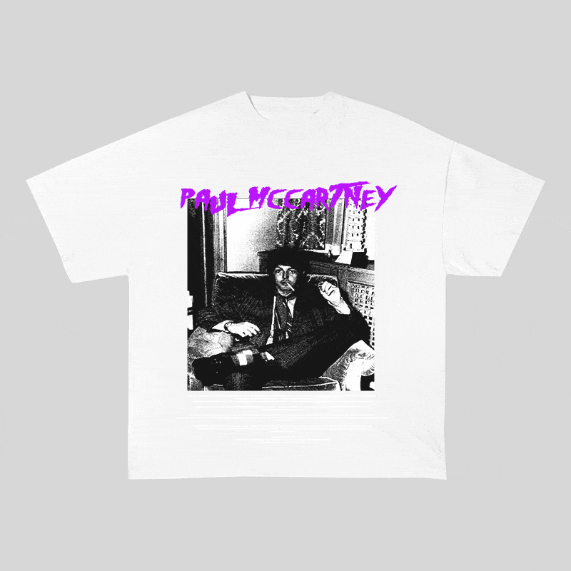 RDMCLOTHINGART tapestry hoodie PAUL MCCARTNEY HEAVY WEIGHT COTTON TEE-8944
