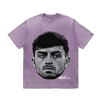 RDMCLOTHINGART tapestry hoodie PEDRI HEAVY COTTON TEES-9618