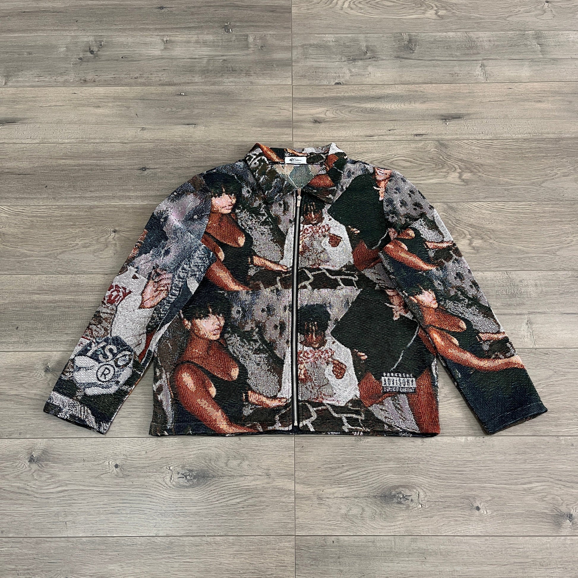 RDMCLOTHINGART tapestry hoodie PLAYBOI TAPESTRY JACKET