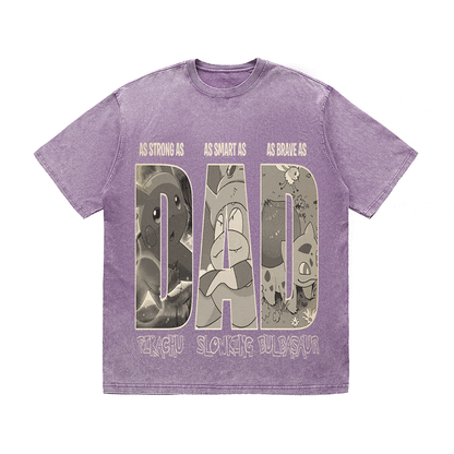 RDMCLOTHINGART tapestry hoodie POKEMON HEAVY WEIGHT COTTON TEE-8814