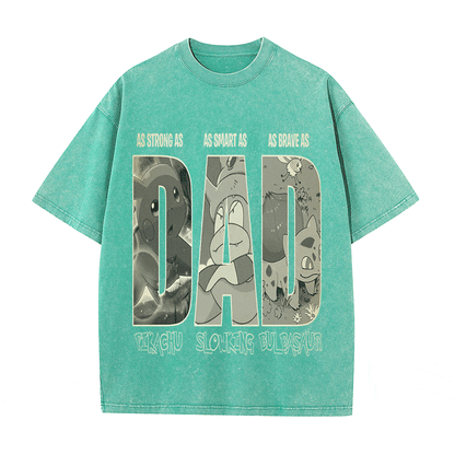 RDMCLOTHINGART tapestry hoodie POKEMON HEAVY WEIGHT COTTON TEE-8814