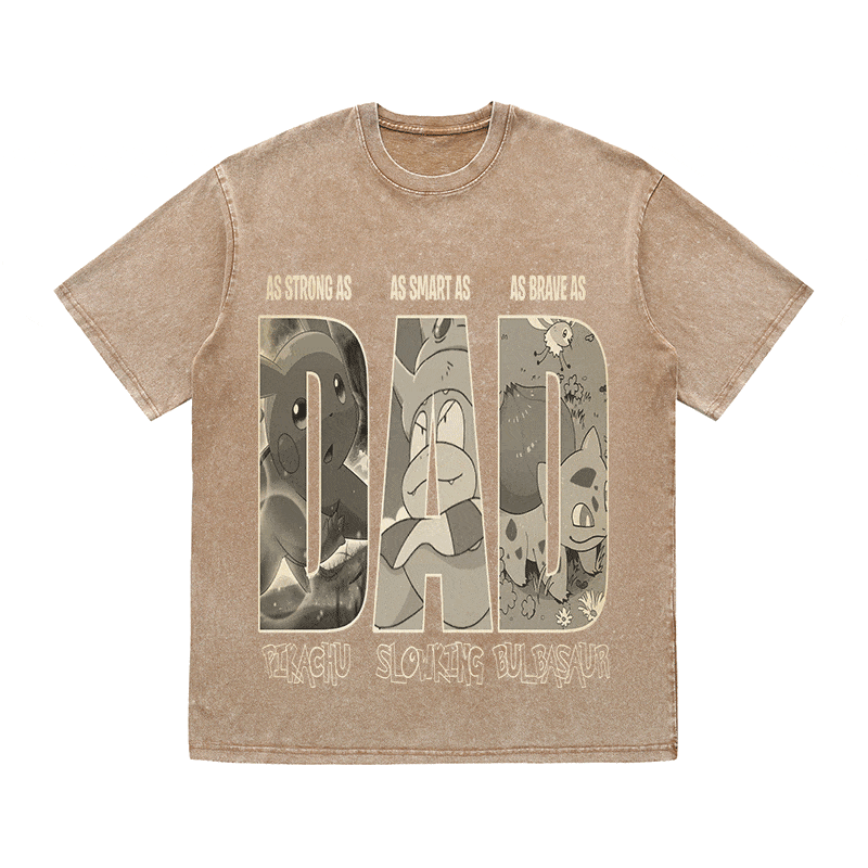 RDMCLOTHINGART tapestry hoodie POKEMON HEAVY WEIGHT COTTON TEE-8814