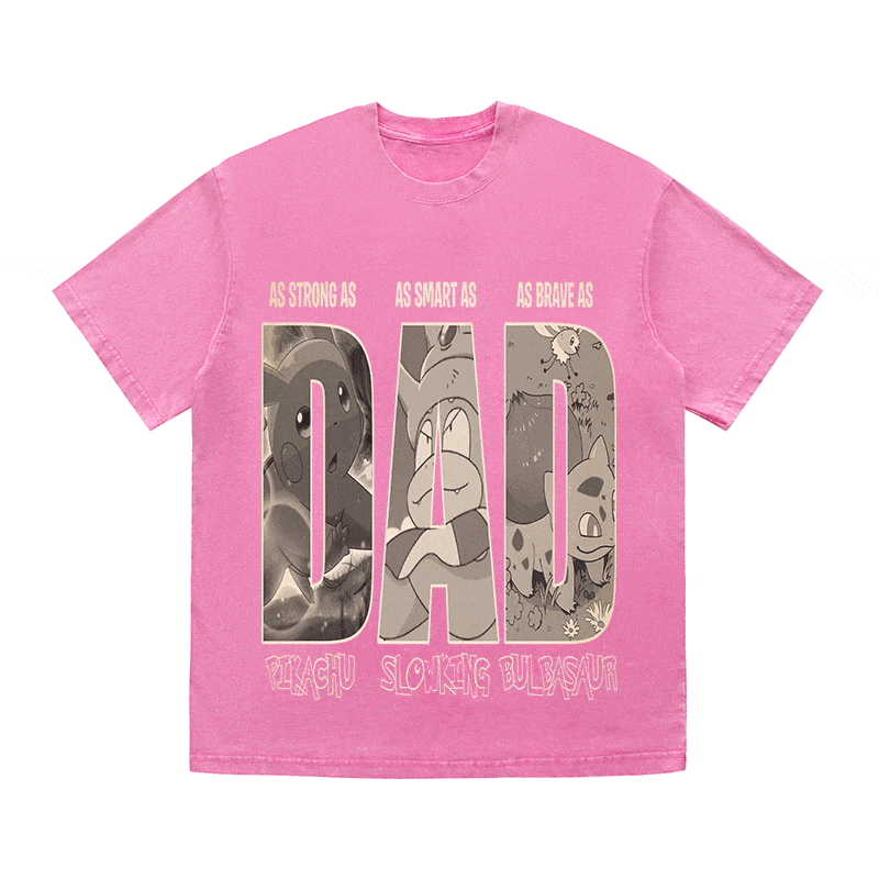 RDMCLOTHINGART tapestry hoodie POKEMON HEAVY WEIGHT COTTON TEE-8814