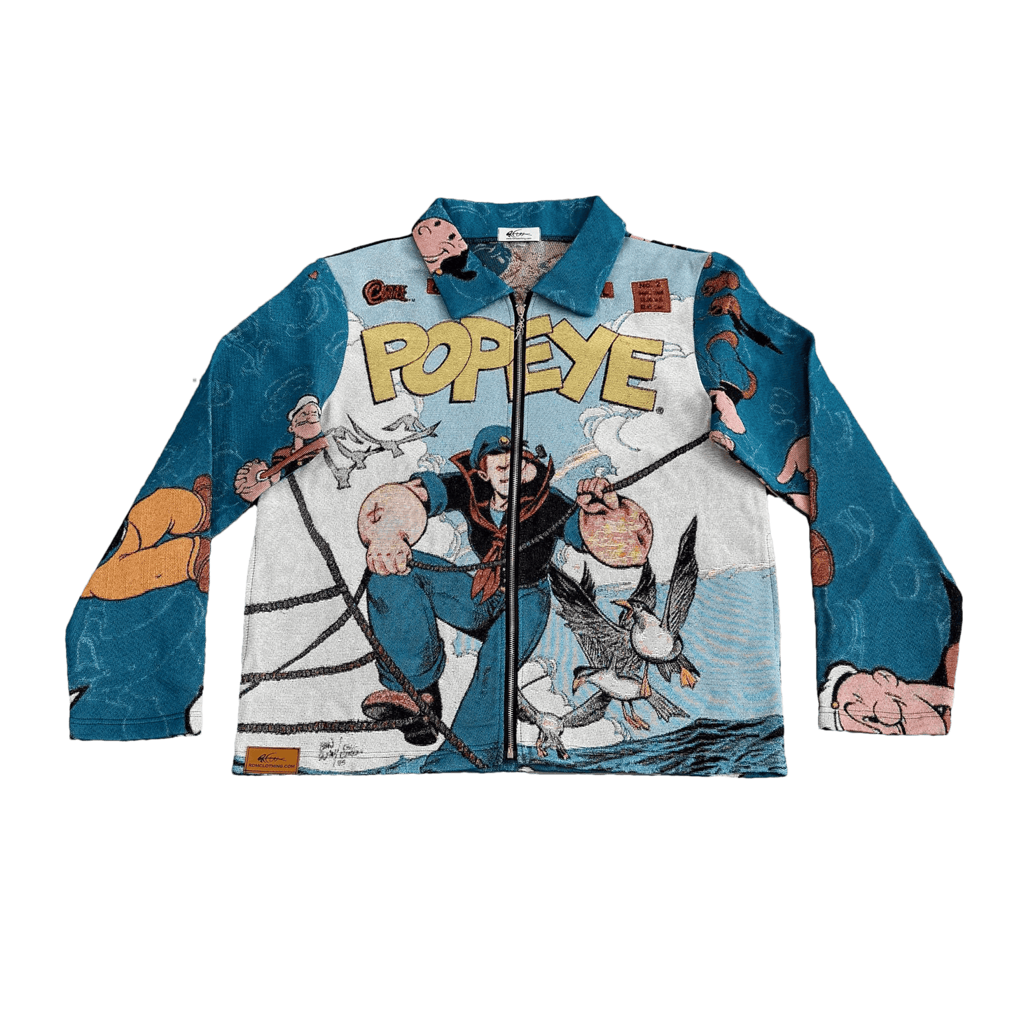 RDMCLOTHINGART tapestry hoodie POPEYE TAPESTRY JACKET