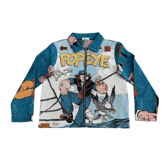 RDMCLOTHINGART tapestry hoodie POPEYE TAPESTRY JACKET