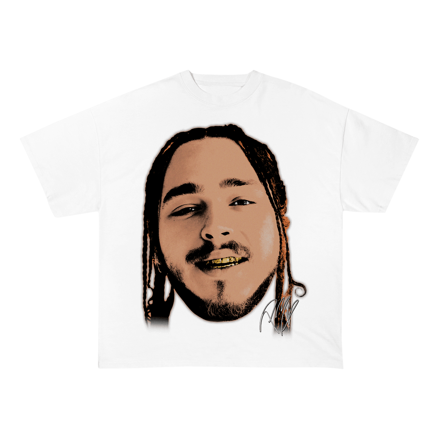 POSTMALONE HEAVY WEIGHT COTTON TEE-8034 - RDMCLOTHINGART