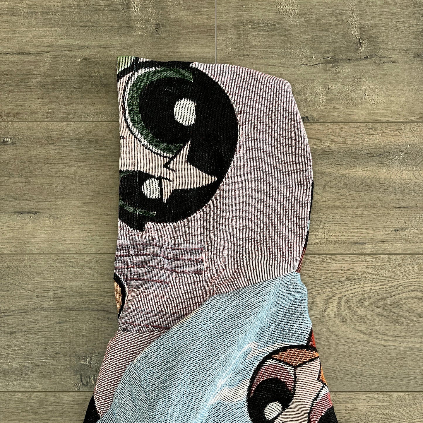 POWERPUFF GIRLS TAPESTRY HOODIE - RDMCLOTHINGART