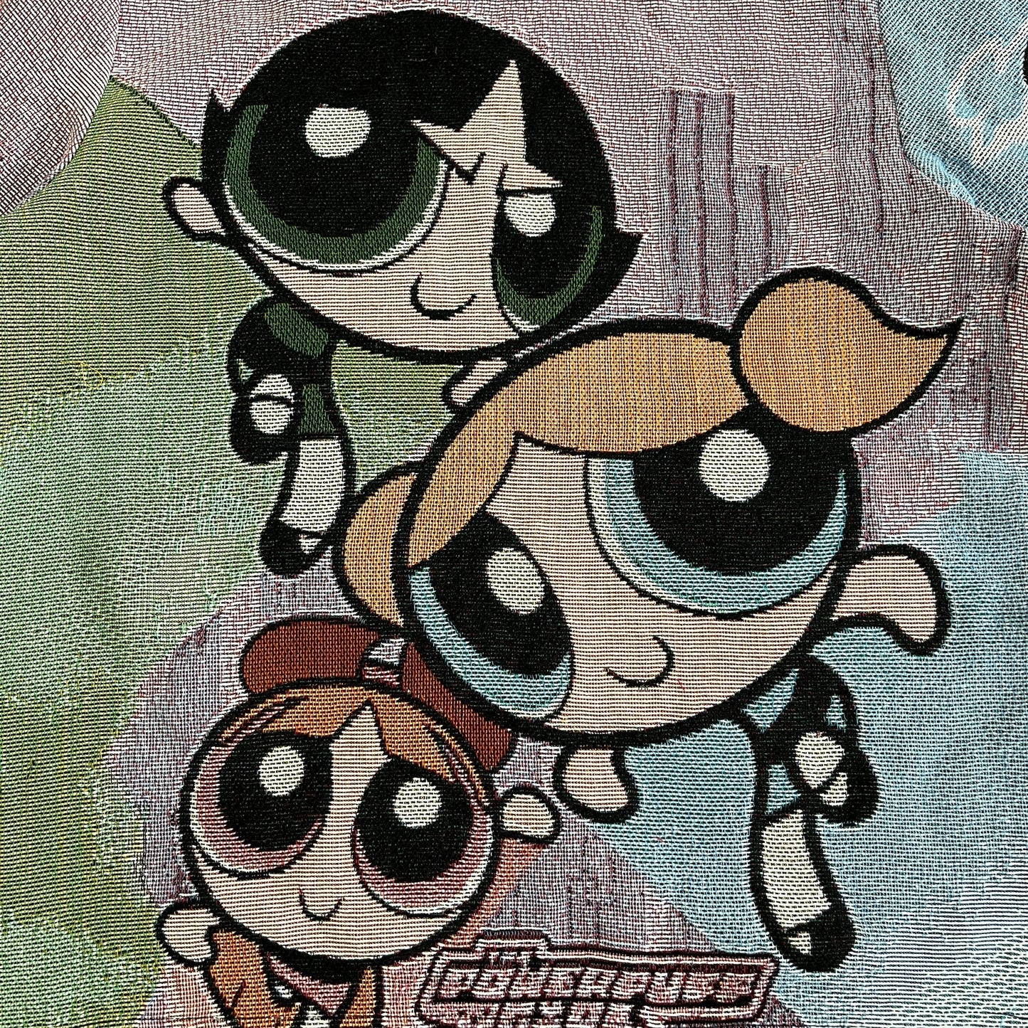 POWERPUFF GIRLS TAPESTRY HOODIE - RDMCLOTHINGART