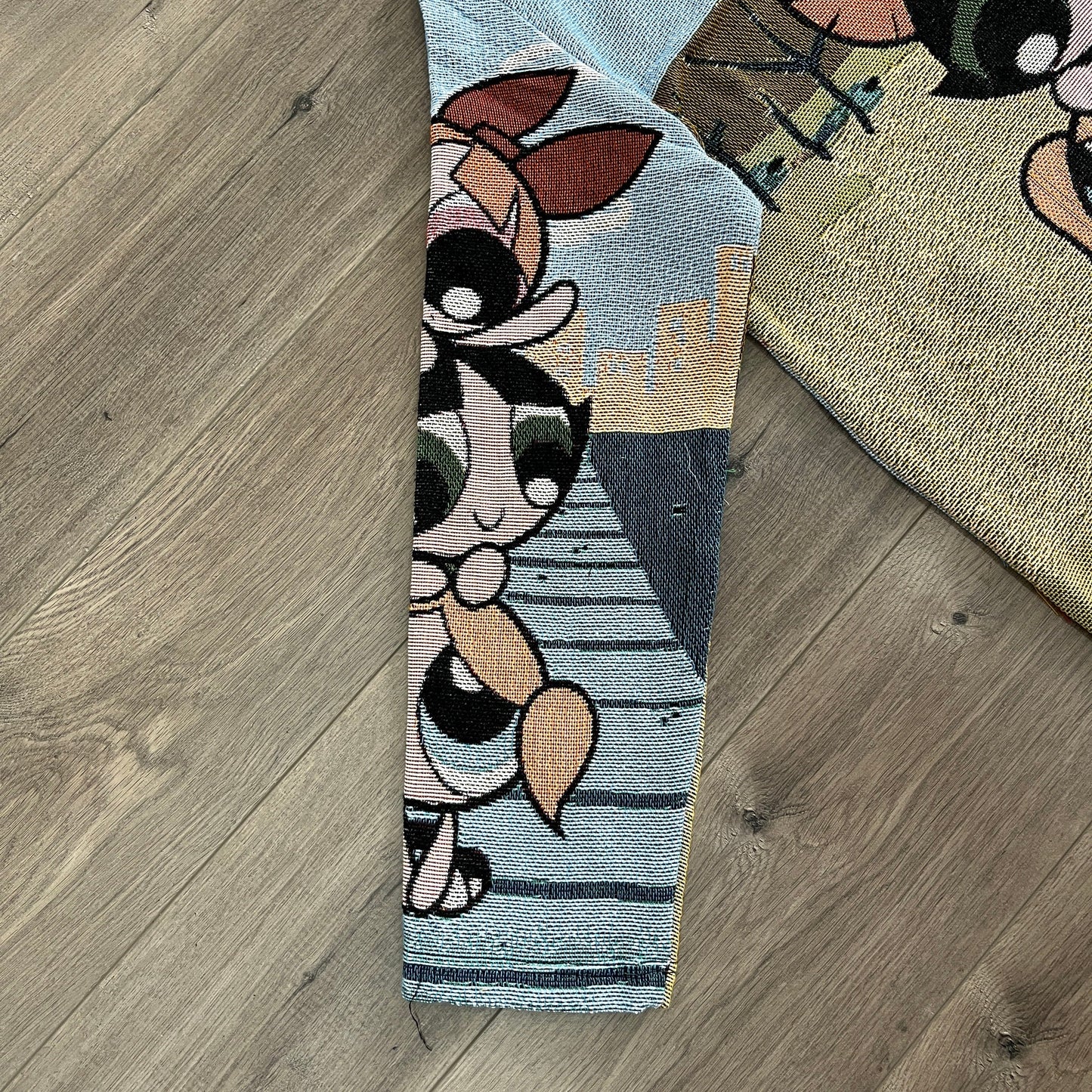 POWERPUFF GIRLS TAPESTRY HOODIE - RDMCLOTHINGART