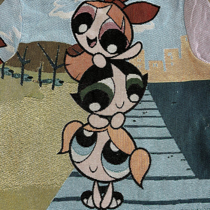 POWERPUFF GIRLS TAPESTRY JACKET - RDMCLOTHINGART